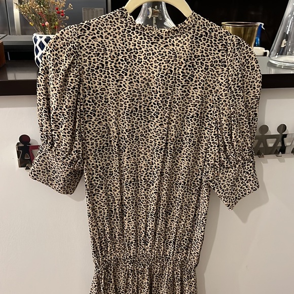 Zadig & Voltaire Leopard Print Dress Sz XS - Picture 14 of 16